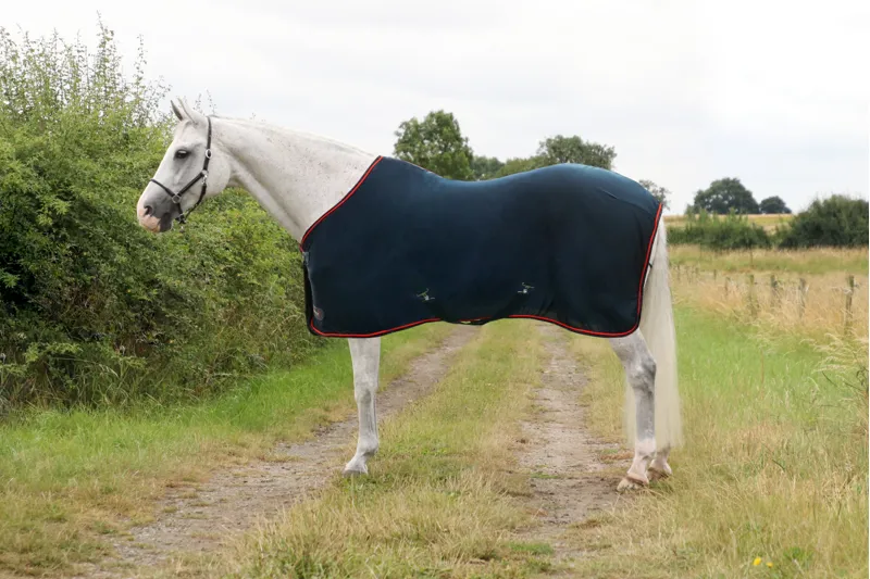 DefenceX System Cool-TeX Rug - Navy/Red